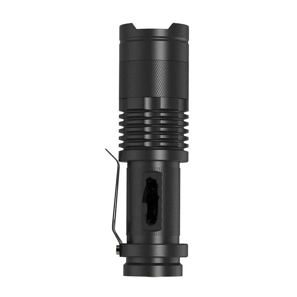Exquisite Aluminum Alloy Metal Adjusted To Facilitate Mini Light Flashlight Sk68 Dual Power Telescopic Zoom