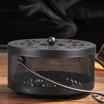 

Alloy Pest Control Fly Bug Mosquito Coils Tray Mosquito Coils Plate Protable Durable Sandalwood Coil Holder Insect