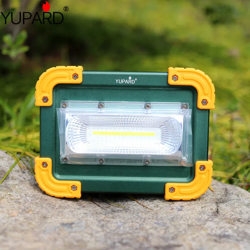 COB LED Flood Light Searchlight USB Rechargeable Portable Mobile Site Lawn Work Multifunctional outdoor Camping | Лампы и освещение