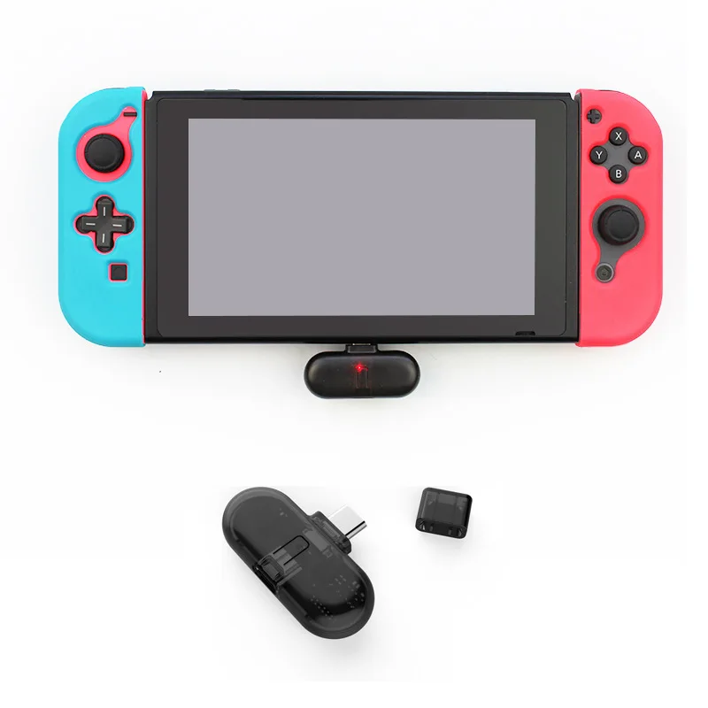 

Nintendo NS Switch Bluetooth Wireless Earphone Receiver PC Adapter Support Voice