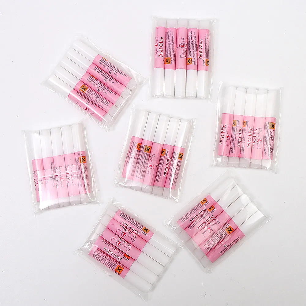 Mini Professional Nail Glues For False Nail Art Decorate Accessories 10Pcs