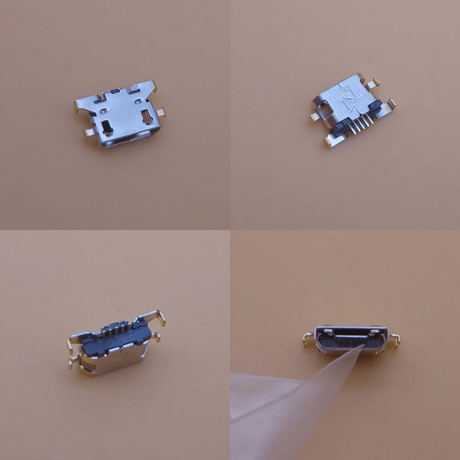 50pcs micro mini USB Charging Port jack socket Connector Repair Parts for Lenovo A670 S650 S720 S820 S658T S898 A850 S939 | Мобильные