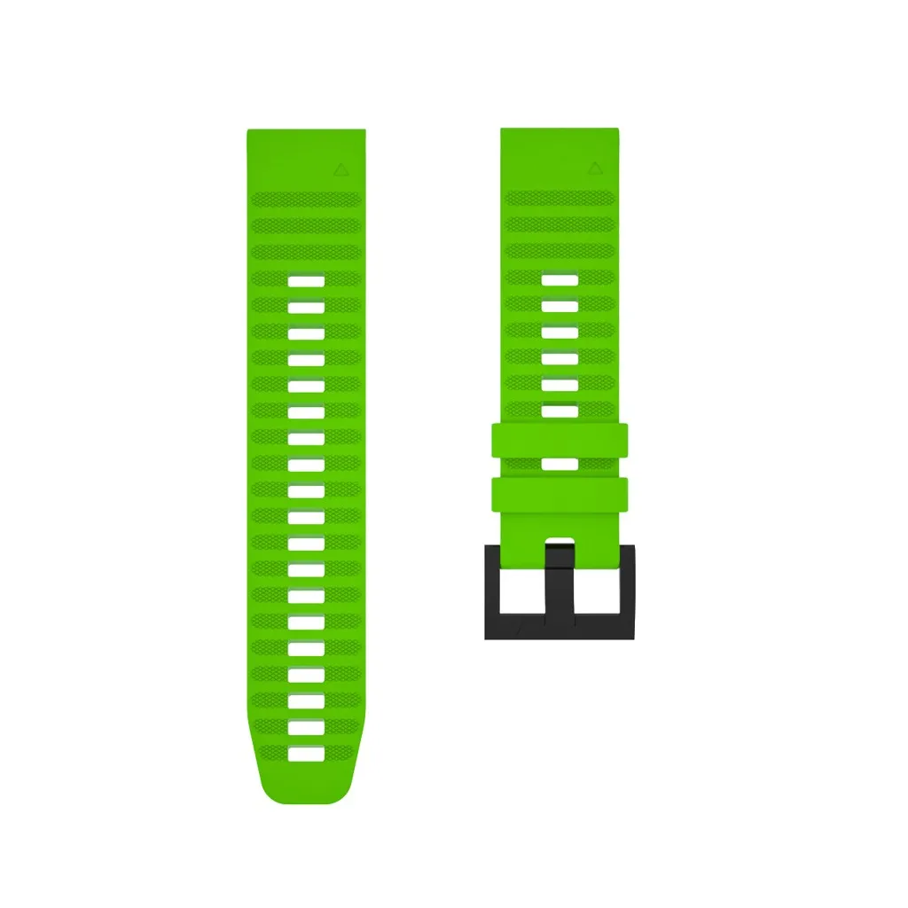 Ouhaobin Silicone Watchband 22mm For Garmin Fenix 6 Watch Quick Release Wrist Strap Bracelet Band Strap 1014#2