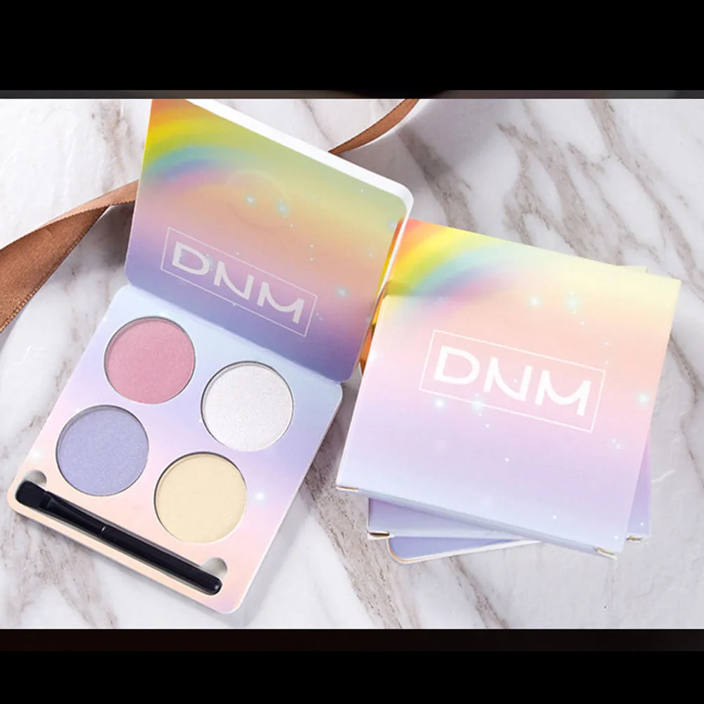 Пигмент хайлайтер Shimmer Shine Rainbow Palette косметический макияж хайлайтер пудра свечение набор макияж палитра пудры для лица