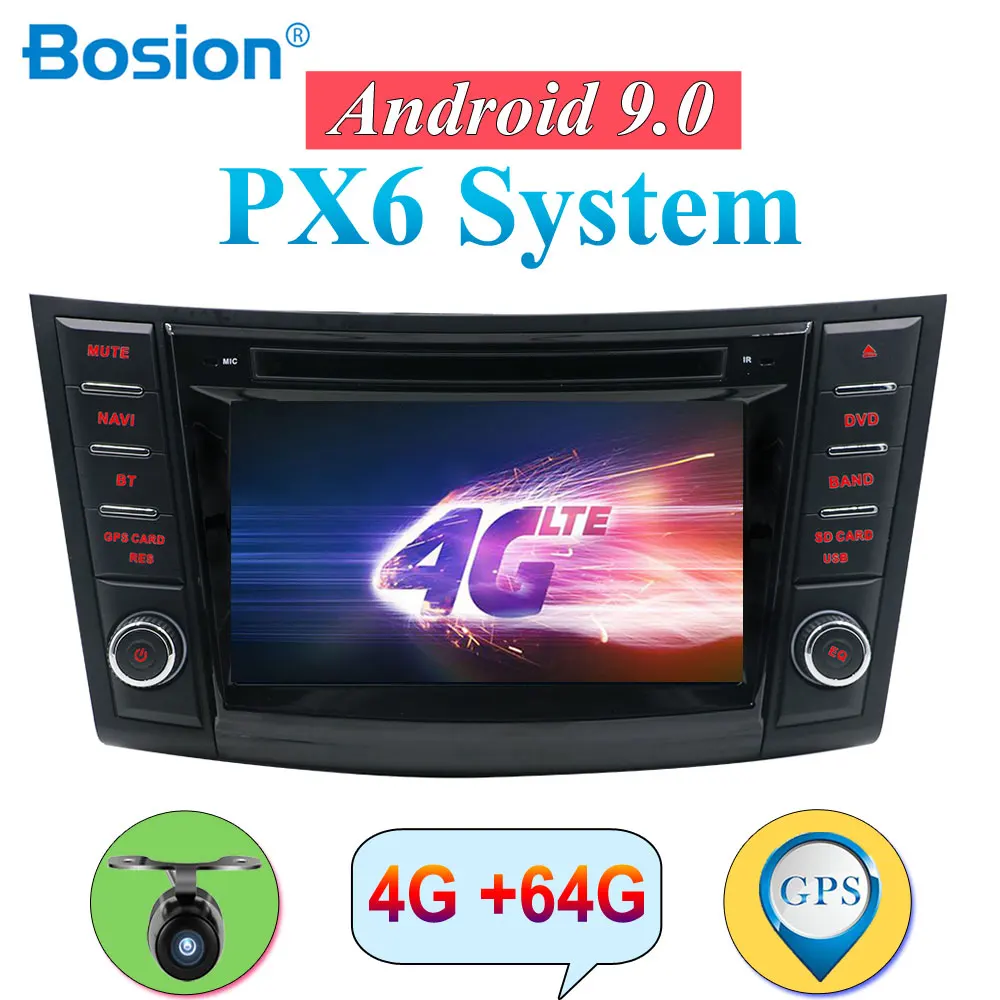 Excellent 4GB+64GB Android 9.0 2 DIN CAR GPS for Suzuki Swift 2011-2018 DVD PLAYER Stereo Audio Wifi BT 4.0 Steering Wheel PX6 System 0