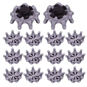 

14pcs Golf Shoes Soft Spikes Pins 1/4 Turn Fast Twist Shoe Spikes Durable Replacement Set Golf Training Aids Golf Shoes Parts