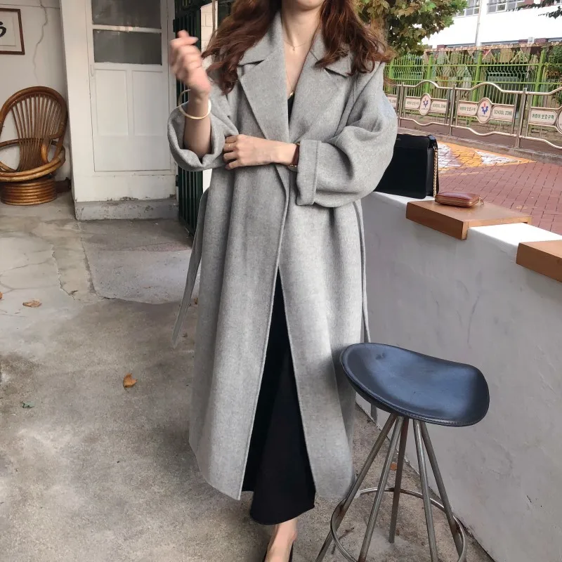 black puffer coat womens Women Winter Long Overcoat Outwear Coat Loose Plus Size Cardigans Long Sleeve Manteau Femme Hiver Elegant white bubble coat