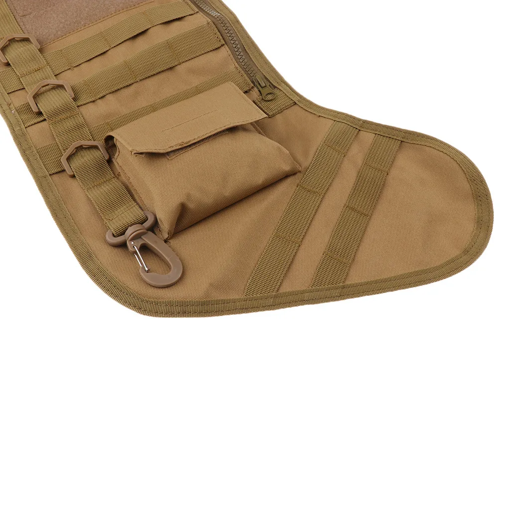 Тактическая Сумка для носков Molle, военные аксессуары, сумка для хранения, рождественские носки, украшения для спорта на открытом воздухе, камуфляжная подвесная упаковка