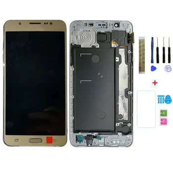 

10pcs Adjust Brightness LCD For Samsung Galaxy J7 2016 J710H J710FN / DS J710F J710M LCD Display Touch Screen Digitizer Frame