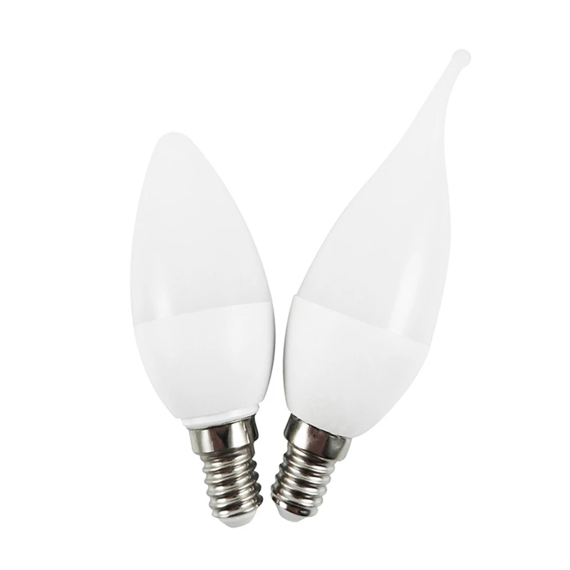 1X 5W 7W 10W Led Candle Bulb E14 220V Save Energy spotlight Warm/Cool white chandlier crystal Lamp Ampoule Bombillas Home Light