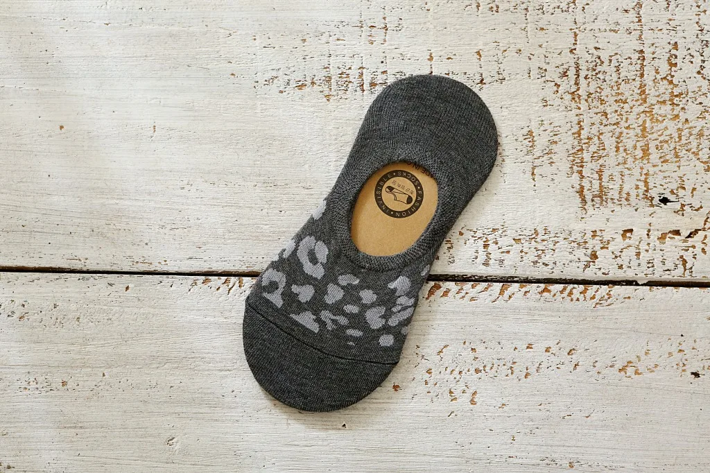 Leopord/Женские Носки с рисунком весенне-летние тонкие хлопковые короткие Дышащие носки с низким вырезом невидимая Лодыжка