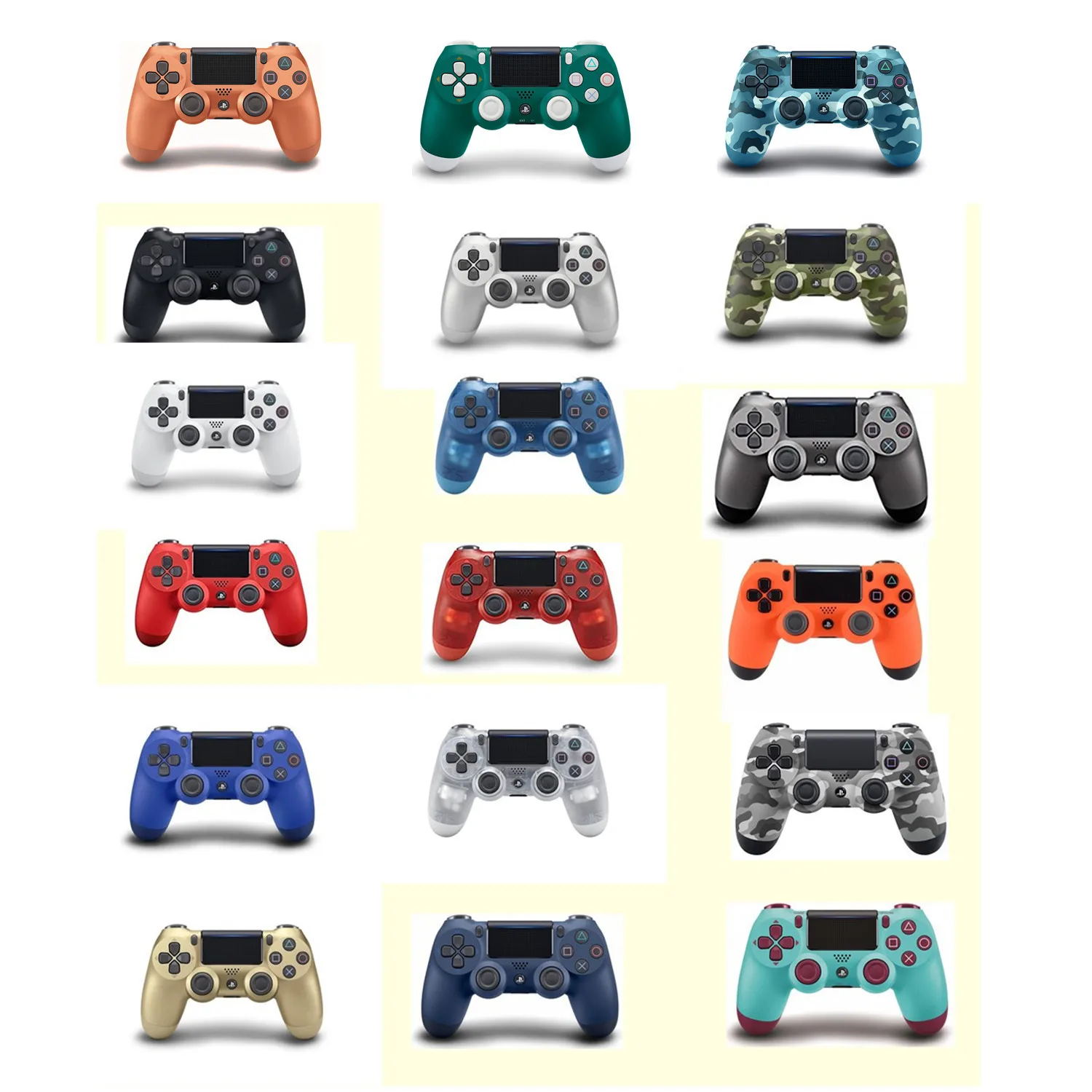 

PS4 Slim Bluetooth Handle Touchpad Light Included PS4 Wireless Handle PS4 Computer Game Handle PC Handle