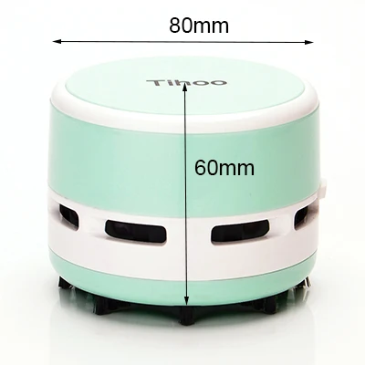C Blue Tenwin розовый синий черный портативный мини Настольный пылесос офисный для школы класс для школы офис дома Tenwin стол пыль - Цвет: C Blue