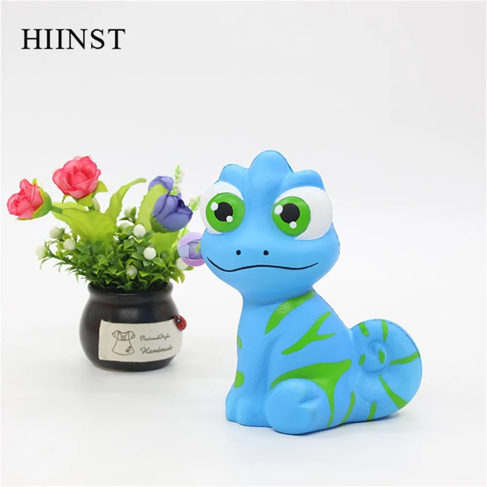 HIINST/Детские игрушки для Хэллоуина, сжимающий стресс, мультяшный хамелеон, ароматизированный, медленно поднимающийся, ароматизированный, игрушка для взрослых, снимает стресс, реалистичные игрушки