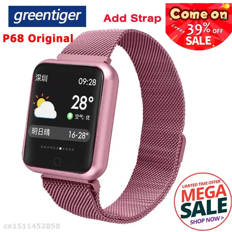ip68 waterproof fitness tracker