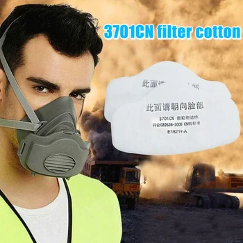 

Newest 1/5/10/20/50 Pcs Cotton Filter Protective Safety Dustproof for 3701CN Dust Mask TY66