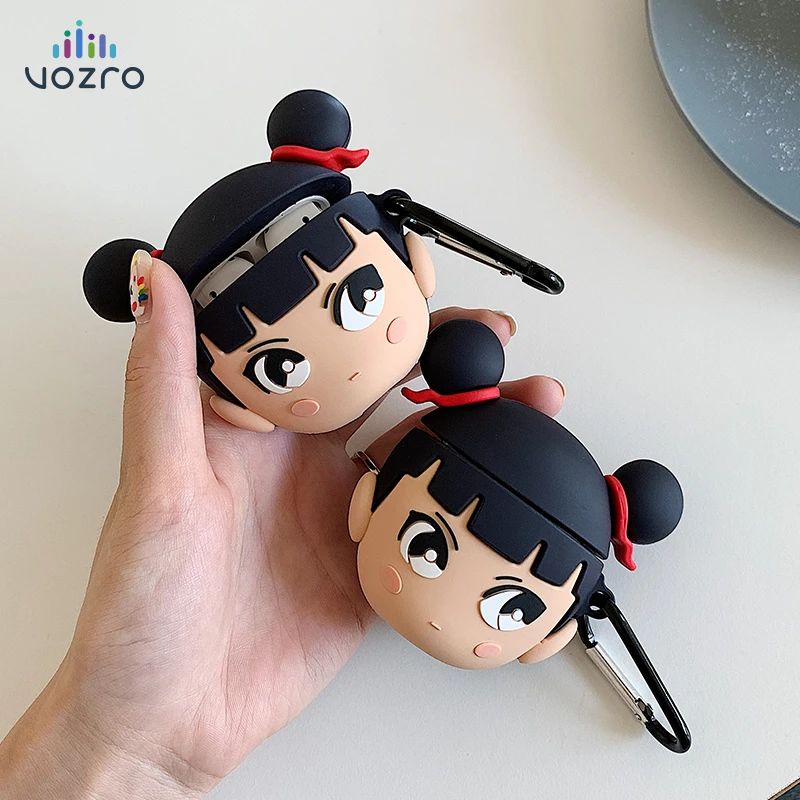 

VOZRO Cartoon series Wireless Bluetooth Earphone Case For Apple AirPods Silicone Headphones Cases For Airpods 2 Protective Cover