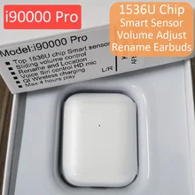 Название местоположения i90000 Pro Tws беспроводные Bluetooth наушники регулятор громкости умный датчик супер бас PK i200 i5000 i9000 i50000 TWS