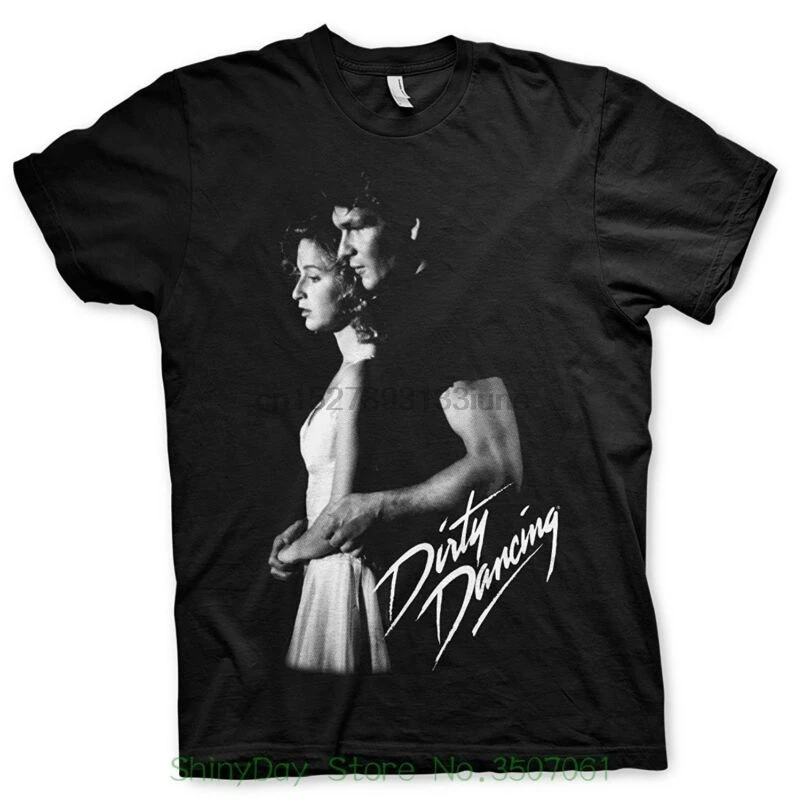 New Short Sleeve Men Officially Licensed Dirty Dancing - John &amp Baby T-shirt | Мужская одежда