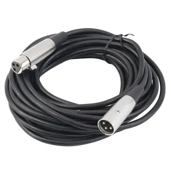

Professional xlr male female 3pin MIC Shielded Cable microphone audio cord