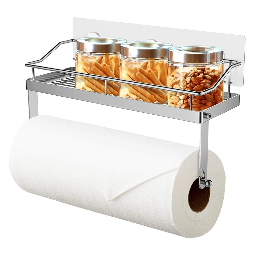 Kitchen Roll Holder Without Drilling, Wall Mounting 品質が