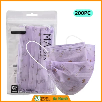 

Adult Foggy Haze maskelemek Mask Non-woven Daily Care Dustproof Protective Disposable Mask Maskers Filter 3 Layer Earring Mask