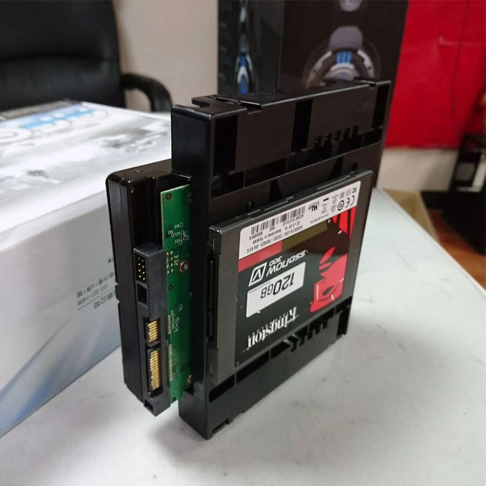 Держатель жесткого диска для ПК 5 25 положение оптического до 3 дюйма 2 SSD 8 см