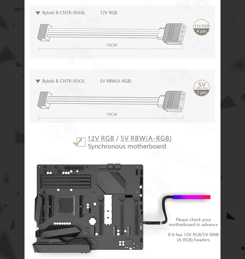 Bykski N-AS2080DUAL EVO-X, Full Cover Graphics Card Water Cooling Block, For Asus Dual RTX2080 8G Evo  