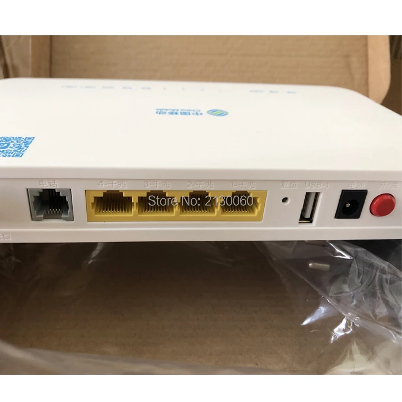 Оригинальный и новый zte F673A V2 GPON ONU 4GE + 1Tel + USB + Wifi та же функция, что и F660 F623 GPON ONT, английская прошивка