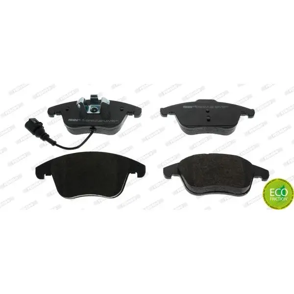 Колодки тормозные AUDI Q3 11-/VW SHARAN 10-/TIGUAN 07- передние