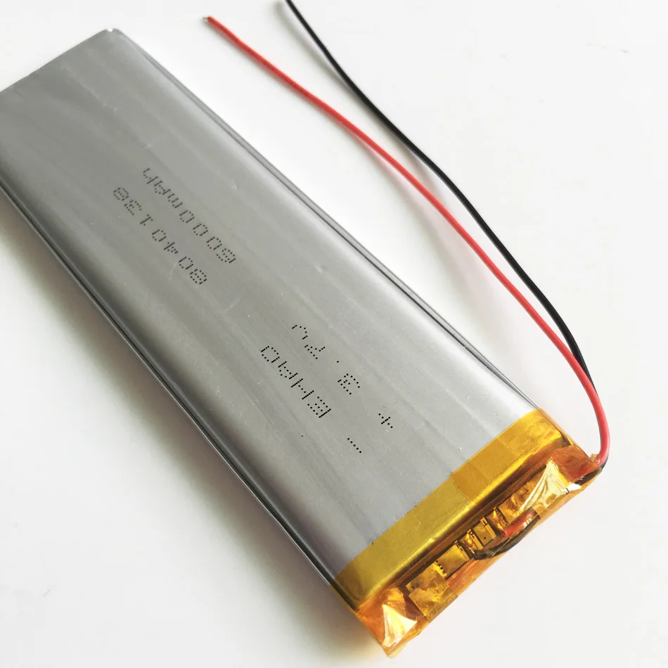 3,7 в 6000 мАч 8040138 литиево-полимерный LiPo аккумулятор Li cells для PAD gps psp DVD power bank Tablet PC Naptop camera