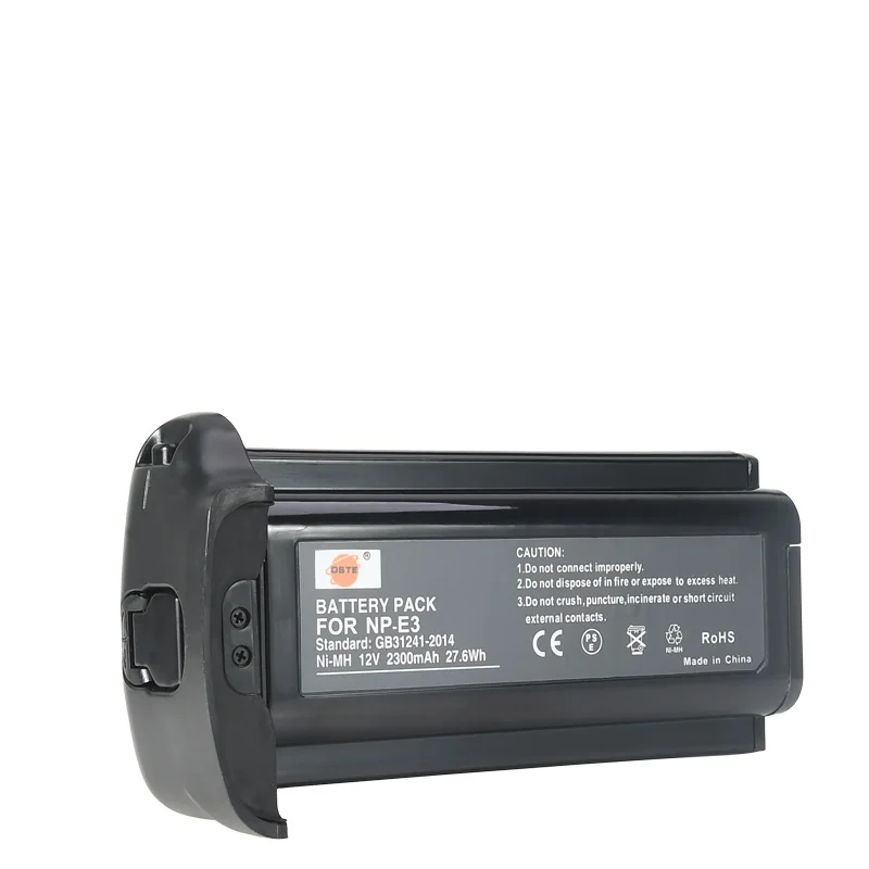 2300mAh 12V 27,6 WH NP-E3 NPE3 DSTE Ni-MH батарея камеры DSLR полностью расшифрованный для Canon 1D Mark II камера N 1Ds Mark II
