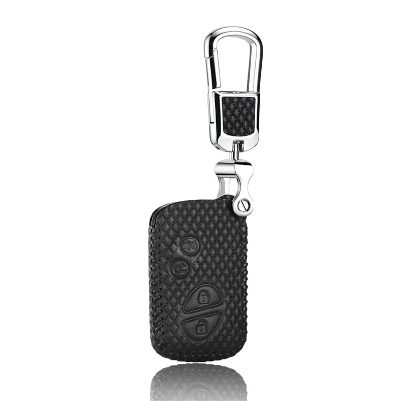 Luckeasy кожаный чехол для ключей LEXUS CT 2012 2013 2 кнопки автомобильный держатель Чехол key3