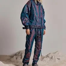 20SS Последние топ Япония хип-хоп туман стиль мужчины wo мужские брюки осень зима свободные и Красочные уличные брюки с завязкой на талии