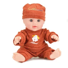 Стиль рюкзак Детская игрушка Младенческая Кукла виниловая игрушка белая детская мужская кукла