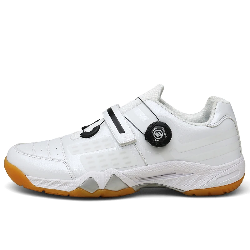 Профессиональная Обувь для бадминтона Мужская и Женская легкая спортивная обувь противоскользящие дышащие кроссовки размер 37-44