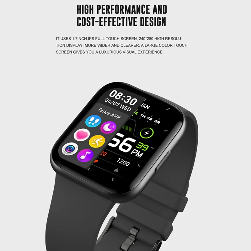 Monitor de Freqüência Ip68 à Prova Relógio Inteligente Mulher Chamada Whatsapp Notificação Dip68 Água Cardíaca Pressão Arterial Oxigênio Masculino Smartveres P25 - Image 3
