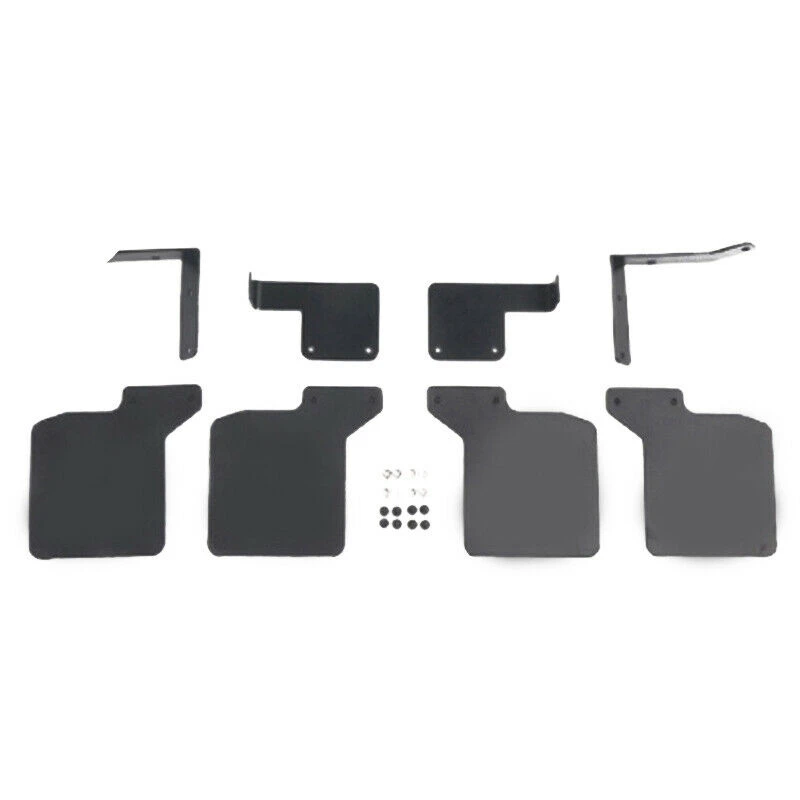 

for TRX4 Mud Flaps Front & Rear Rubber Fender for 1/10 RC Crawler Car Traxxas TRX-4 Defender 82056-4 Simulation Upgrade Accessor