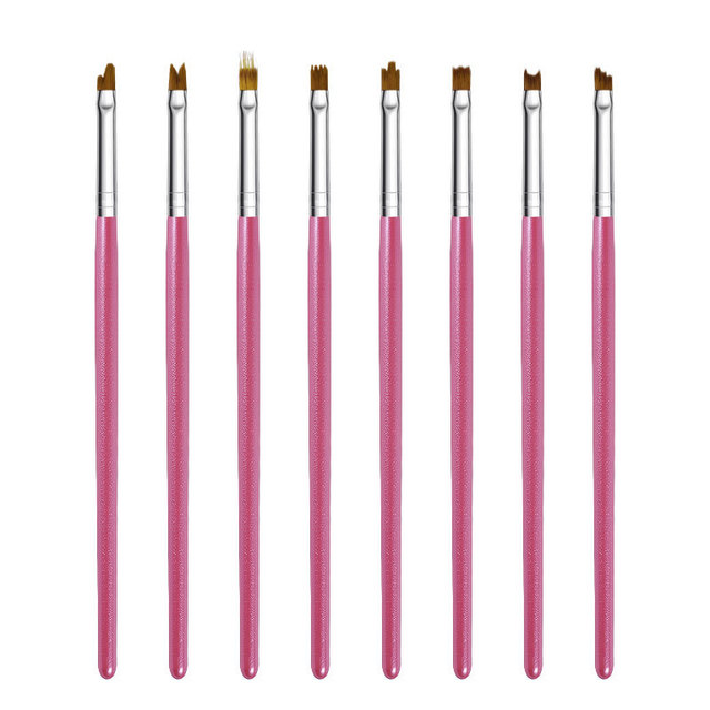 Nail Brush For Manicure Gel Brush For Nail Art 15Pcs/Set Nail Brush Acrylic Liquid Powder Carving Gel Beauty Brush