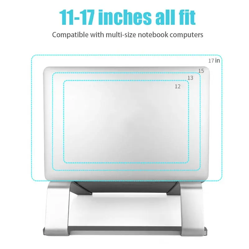 Laptop Stand Notebook Stands Tablet Laptops Holder Metal For MacBook Air 13 For Xiaomi Pad Samsung Base Cooling Base Accessories