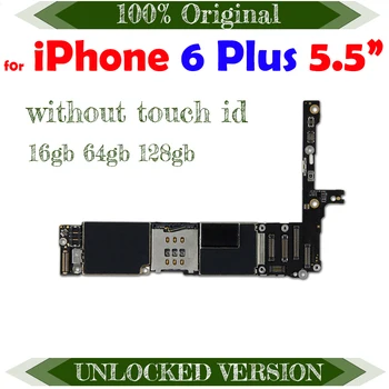 

Factory unlocked for iphone 6 Plus 5.5inch Motherboard without fingerpringOriginal for iphone 6Plus Logic board with Free iCloud