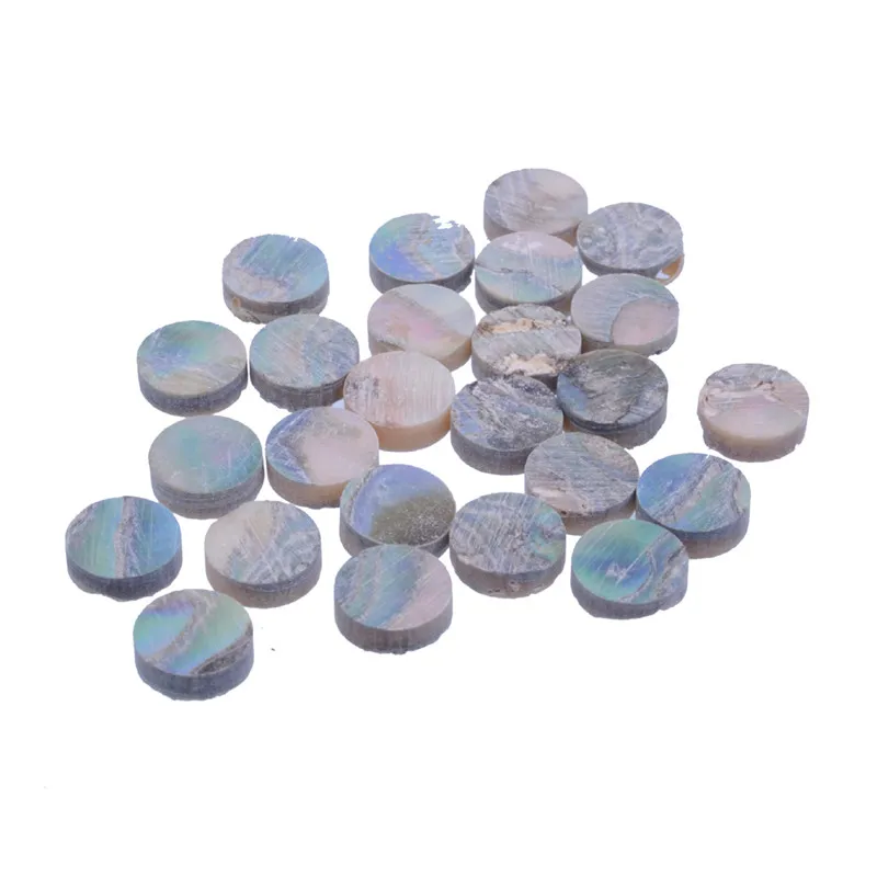 50 штук 6 мм Красочные Abalone инкрустация Материал Точки гитары Части