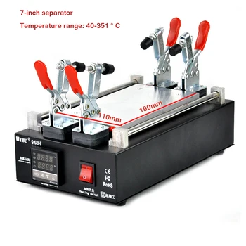 2PCS 948H LCD High Temperature Touch Screen Separator Machine For Phone iPhone Samsung Screen Glass Repair Removal Split Machine