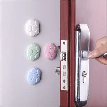 

Sphere Door Knob Back Wall Protector Savor Shckproof Crash Pad Silent Pad Door Handle Protectors Guards Self Adhesive home Door
