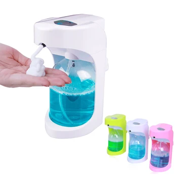 

500ML Automatic Liquid Soap Dispenser Smart Sensor Infrared ABS+PET Touch Soap Dispenser Wall Mounted For Home Kitchen Bathroom