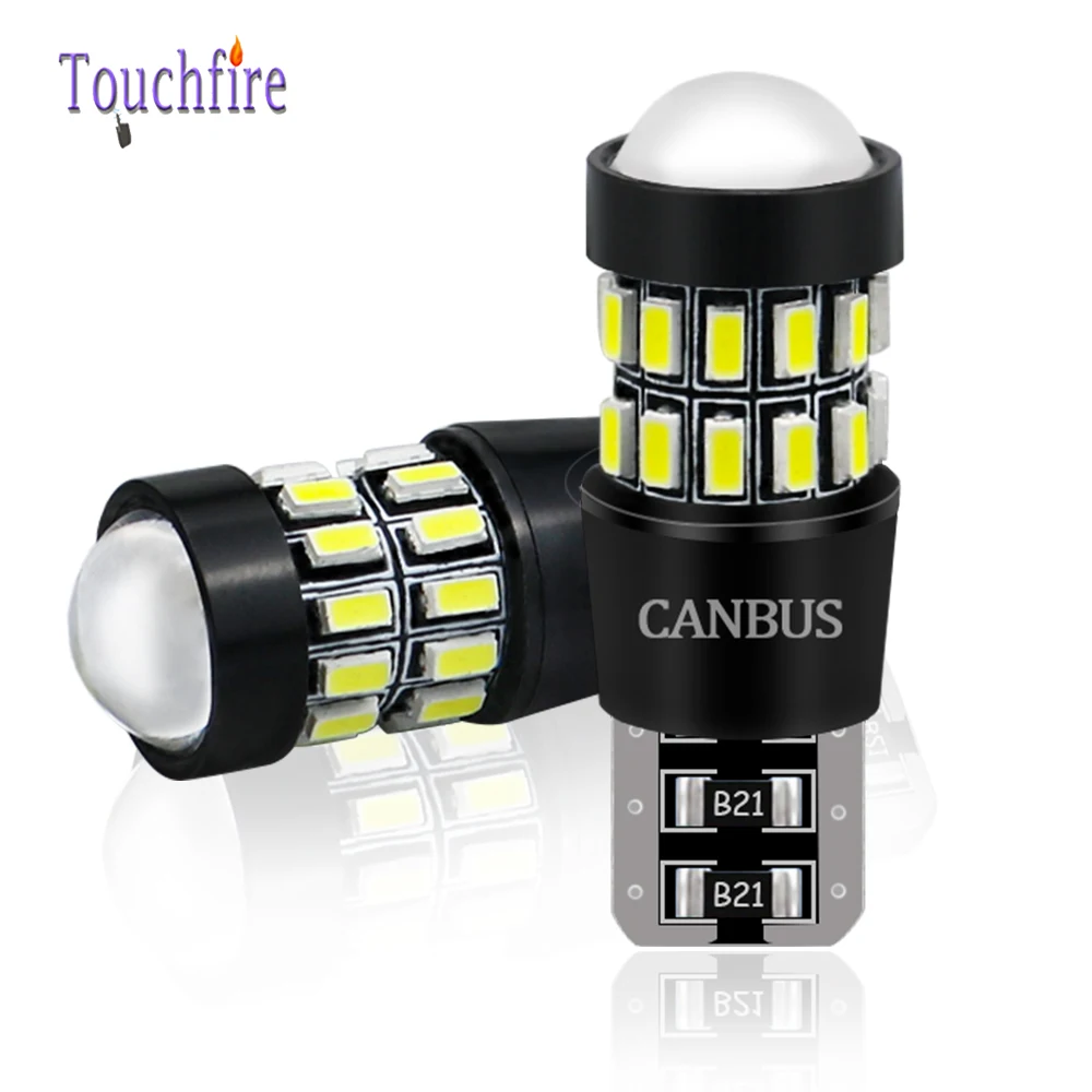 10 шт. T10 W5W 194 Canbus внутренняя автомобильная лампа 30LED 3014smd зазор авто лампа боковой габаритный купол для Чтения номерного знака светильник багажника
