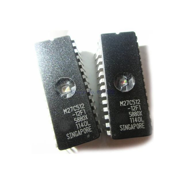 

Eprom Programmer M27c512-12F1 Ic 512K Parallel 28Cdip Chip M27c512