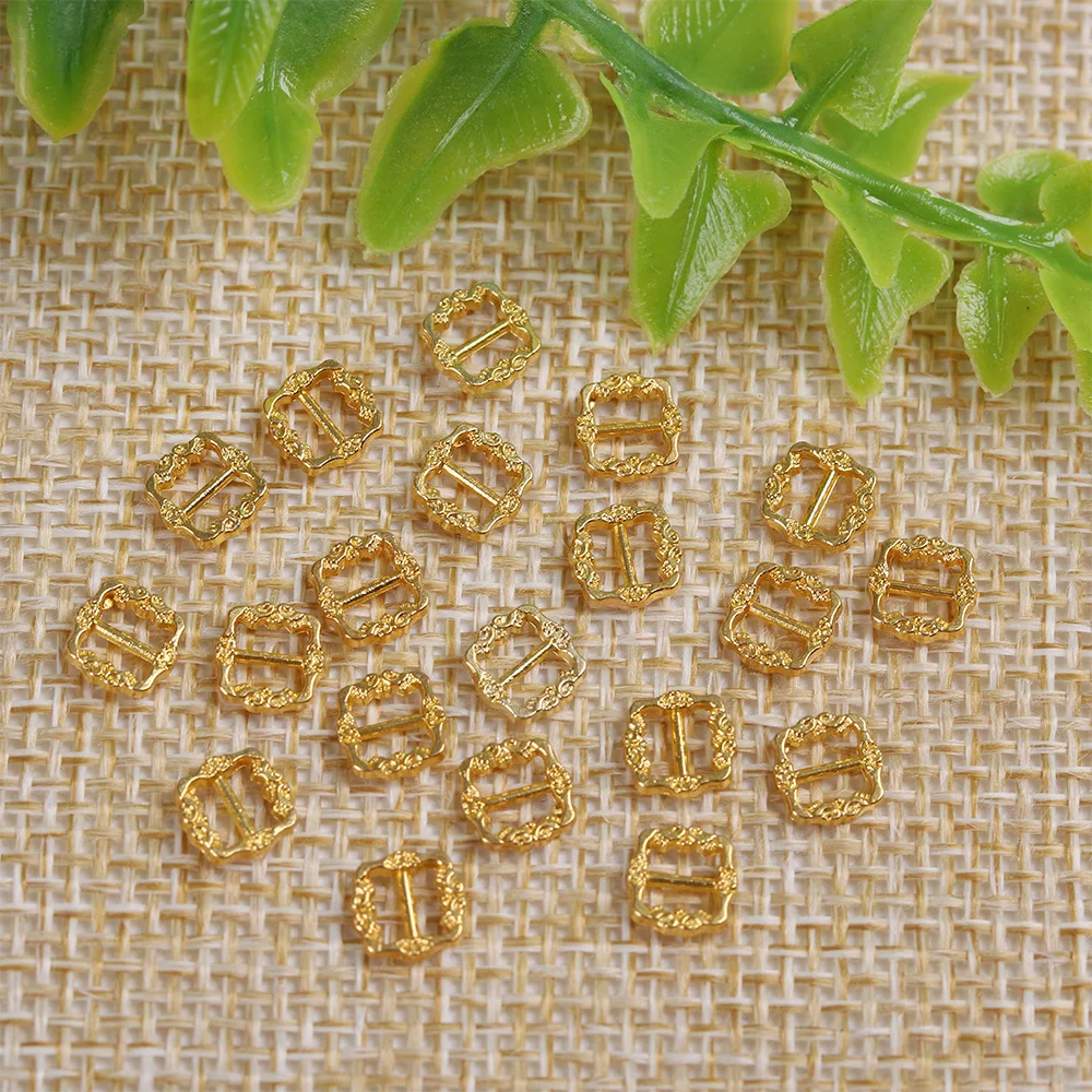 Plush Doll Accessories Doll Clothes Accessories Doll Accessories 20PCS Mini Ultra-small Diy Doll Button Tri-glide Pattern Belt Buckle Doll Bags Buckles For Shoes Clothes Craft Accessories