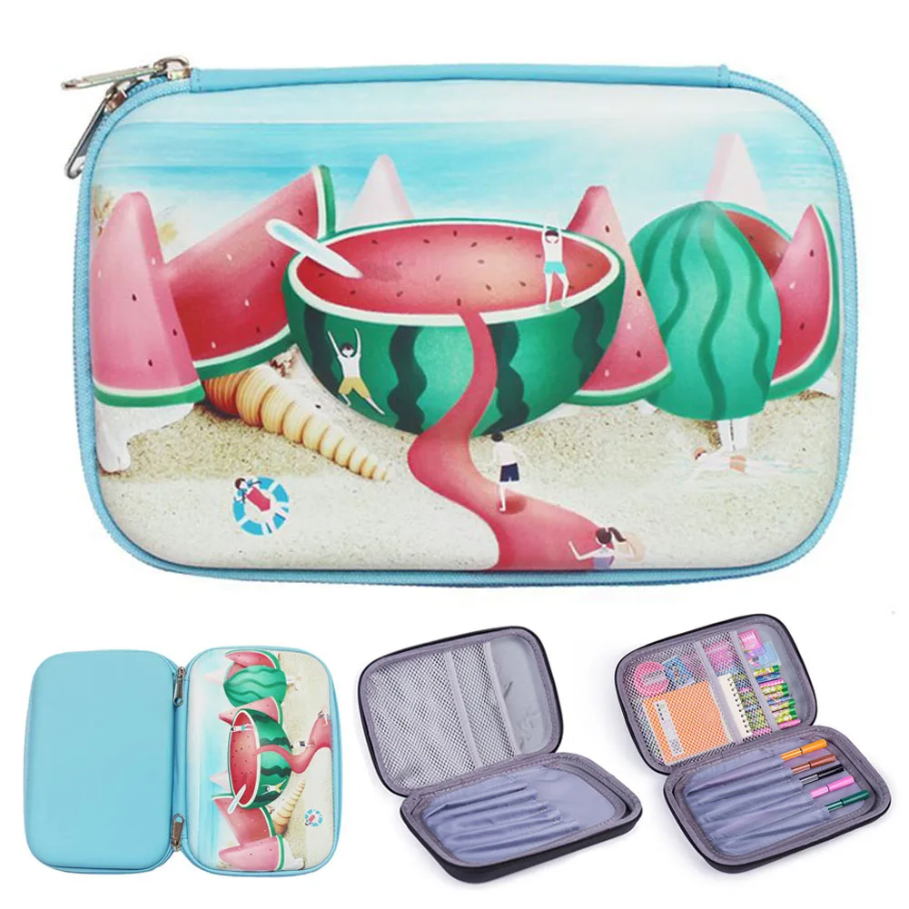 

EVA Watermelon Design Pencil Case Stationery Large Capacity Pencil Case