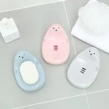 Детская мыльница с мультяшным дизайном в форме двойного слива мыльница сушилка для посуды